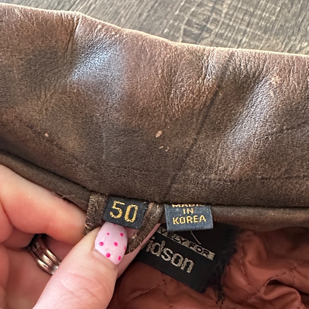 Brown Leather Jacket - image 5